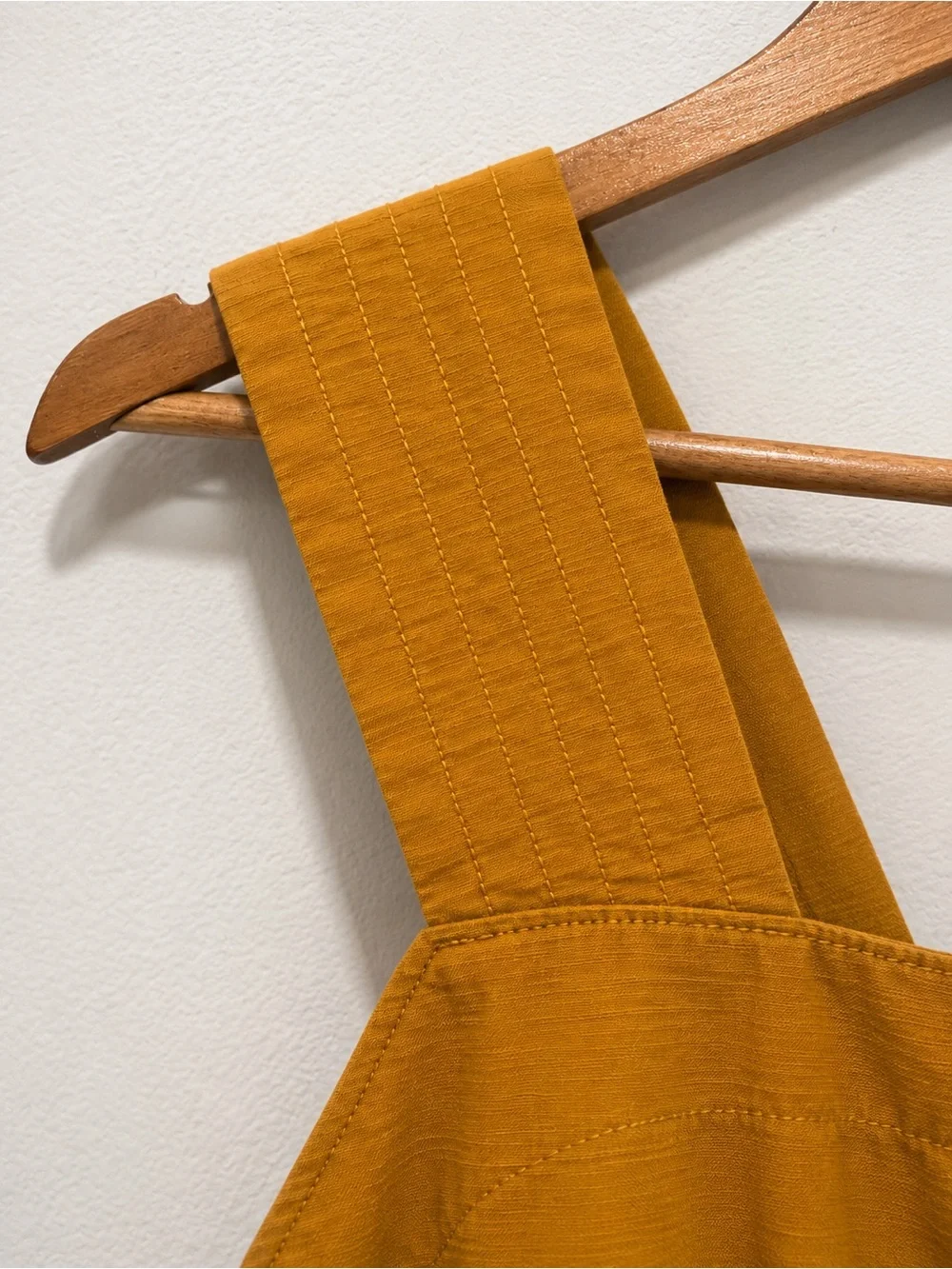 Everlane The Fatigue Apron‎ Jumpsuit in Amber Gold Size 0